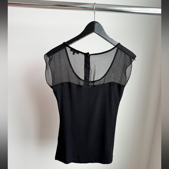 RARE Archive Miss Sixty Diamond Face Mesh Top Slim M Y2K Luxury Designer - Picture 2 of 8